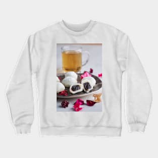 Mochi, Japanese dessert Crewneck Sweatshirt